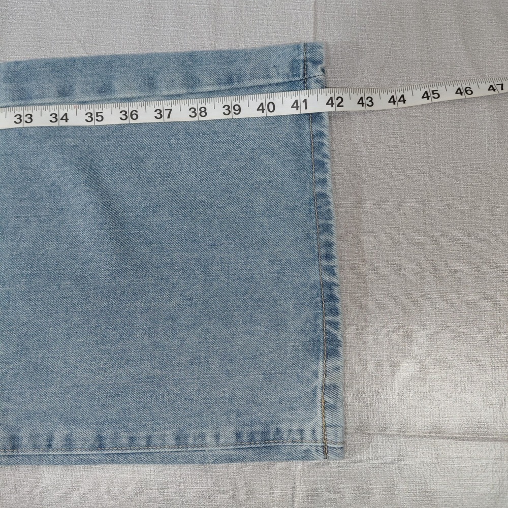 Shein High Waisted Wide Leg Jeans Women's Sz 30 Baggy Skater 31" Inseam - Picture 13 of 14